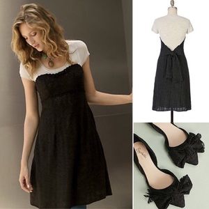 Anthropologie Wool Stratified Moth Dress XS